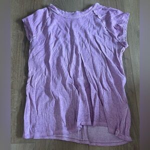 We The Free Lavender Short Sleeve Tee